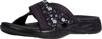 Skechers ON-THE-GO 600-140038 womens Slide Sandal - Black