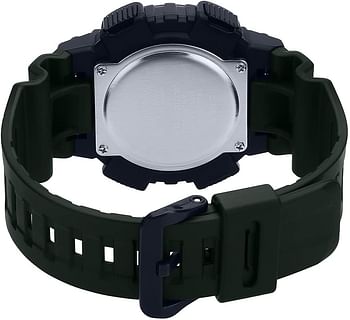 Casio Casual Watch Analog-Digital 46.6 mm - Green, Black