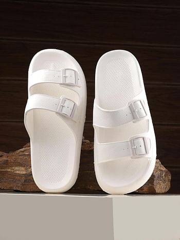 FUSEFIT Men LUTHER FF Flip Flop - White