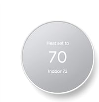 Nest Thermostat 4th Gen Programmable Smart Wi-Fi Thermostat - Snow