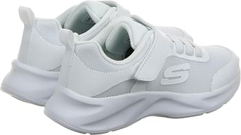 Skechers Dynamatic unisex-child Shoes - White