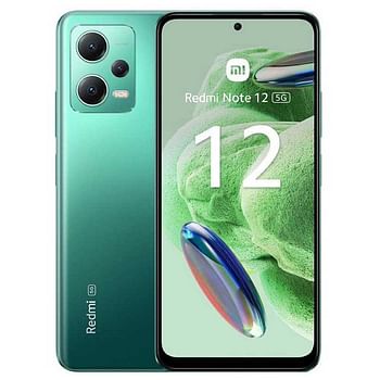 Redmi Note 12 5G Dual SIM 256GB ROM 8GB RAM - Frosted Green