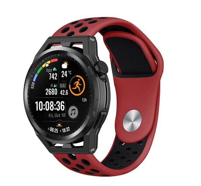 Huawei Strap-it Watch GT Runner Sport Strap - Red And Black