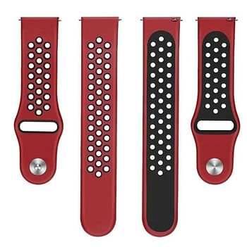 Huawei Strap-it Watch GT Runner Sport Strap - Red And Black