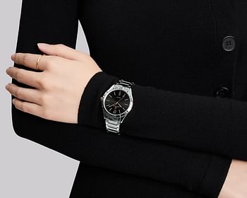 NAVIFORCE NF5029 Women Original Waterproof Luxury Fashion Quartz Ladies Watches Dress Personality Wristwatches Relogio Feminino - Silver\Blue