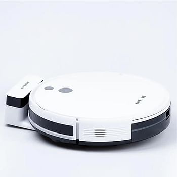 Sokany SK-13016 robotic vacuum cleaner self charging remote control and advanced navigation system suitable for hard floor carpet and pet hair - White