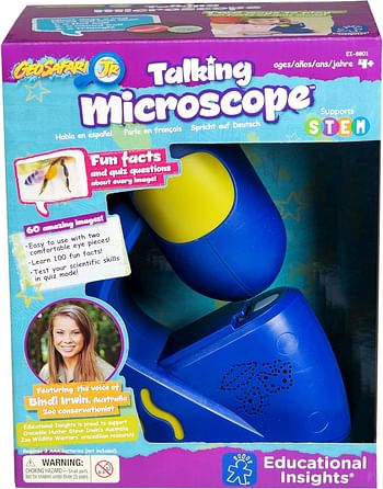 Educational Insights GeoSafari Jr. Talking Microscope 8801 - Multicolor