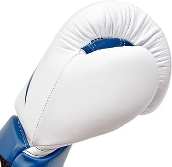 Leather Boxing Gloves - 14Oz Blue