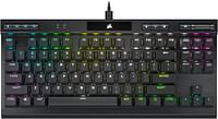 Corsair K70 RGB TKL Champion Series Tenkeyless Optical-Mechanical Gaming Keyboard (OPX RGB Optical-Mechanical Keyswitches, PBT Double-Shot Keycaps, Detachable USB-C Cable) QWERTY, NA Layout - Black