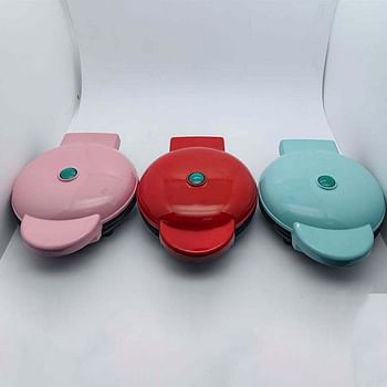 ECVV Mini Donut Maker Machine for Kid-Friendly with Non-stick Surface Makes 7 Doughnuts