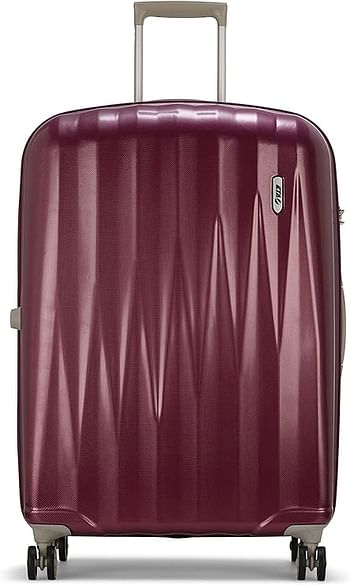 Vip Unisex Zapper Plus Hard Shell Spinner Wheels Luggage, Red, 23 X 35 X 55 Cm