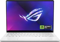 ROG Zephyrus G14 GA403UI-OLED7WPW 14 inch Gaming Laptop R7-7 8845HS  16GB 1TB PCIe 4.0 M.2 SSD RTX 4070  8GB VRAM Windows 11 Pro  129Hz English, Arabic KeyBoard  - Platinum White