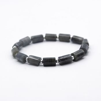 Alpine Crystals Pyrite Natural Stone Bracelet 10mm Beads Elegant and Energizing