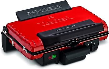Tefal Ultra Compact Grill 1700w Gc302528 - Red
