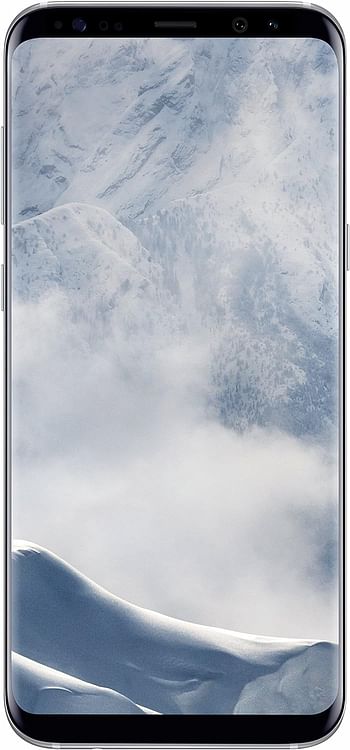 Samsung Galaxy S8 Plus 6.2 Inches Core i7 Double Sim 64GB - 4GB RAM - Arctic Silver