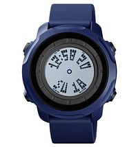 Skmei 1571 Men's Digital Watch Alarm Date Stopwatch 48mm - Blue