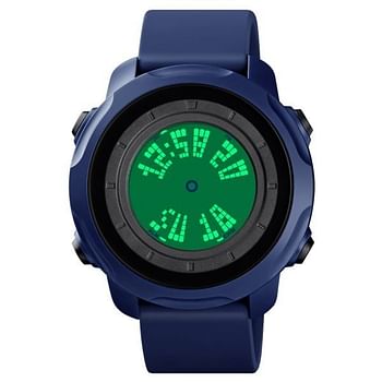 Skmei 1571 Men's Digital Watch Alarm Date Stopwatch 48mm - Blue