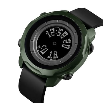 Skmei 1571 Men's Digital Watch Alarm Date Stopwatch 48mm - Black, Green