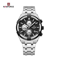 NAVIFORCE NF8042 Multi-function Chronograph Watch Fashion Waterproof Luxury Gift Luminous Men’s Watch - S\B\S