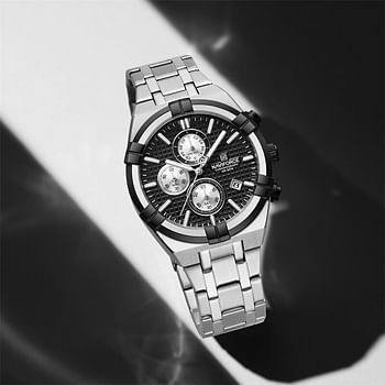 NAVIFORCE NF8042 Multi-function Chronograph Watch Fashion Waterproof Luxury Gift Luminous Men’s Watch - S\W\RG