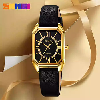 SKMEI Quartz Wristwatches With 30m Waterproof Fashion Watch For Women 2238 -Silver