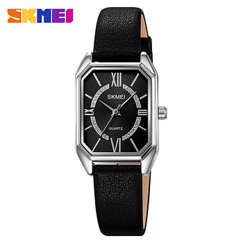 SKMEI Quartz Wristwatches With 30m Waterproof Fashion Watch For Women 2238 Black