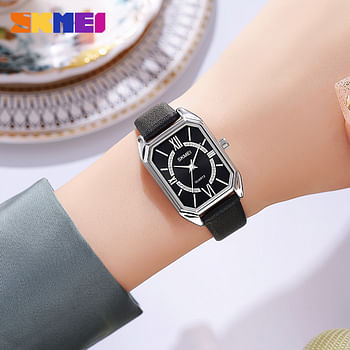 SKMEI Quartz Wristwatches With 30m Waterproof Fashion Watch For Women 2238 Black