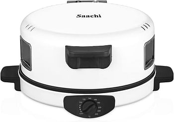 Saachi 30cm Roti tortilla pizza Maker - Nl-rm-4979 - White