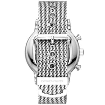 Emporio Armani Watch For Men AR11429 - Silver Black