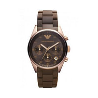 Emporio Armani AR5891 Men’s Quartz Chronograph Watch 38mm -Brown