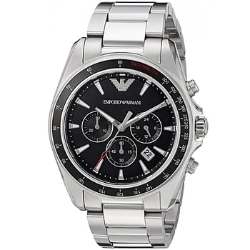 Emporio Armani AR6098 Watch For Men 44 mm - Silver