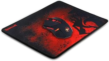 Redragon Wireless Gaming Mouse PLUS Large Gaming Mouse Pad Combo for PC Gamer, RED LED Backlit Cordless 2400 DPI Gaming Mouse and Mouse Pad, Redragon M601WL-BA Gaming Essential Combo