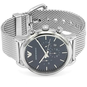 Emporio Armani Watch For Men AR80038 - Silver