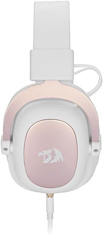 Redragon H510W ZEUs Gaming Headset - White, Pink