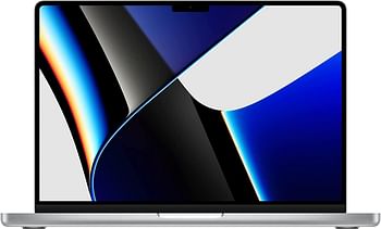 MacBook Pro MKGR3LL/A 14-Inch Liquid Retina XDR Display Apple M1 Pro Chip With 8-Core CPU And 14-Core GPU/16GB RAM/512GB SSD/English Keyboard Silver