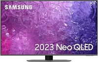 تلفزيون سامسونج 43 بوصة QN90C 4K Neo QLED HDR الذكي 2023 - معدل تحديث 144 هرتز Dolby Atmos Object، شاشة مدمجة مضادة للانعكاس أليكسا