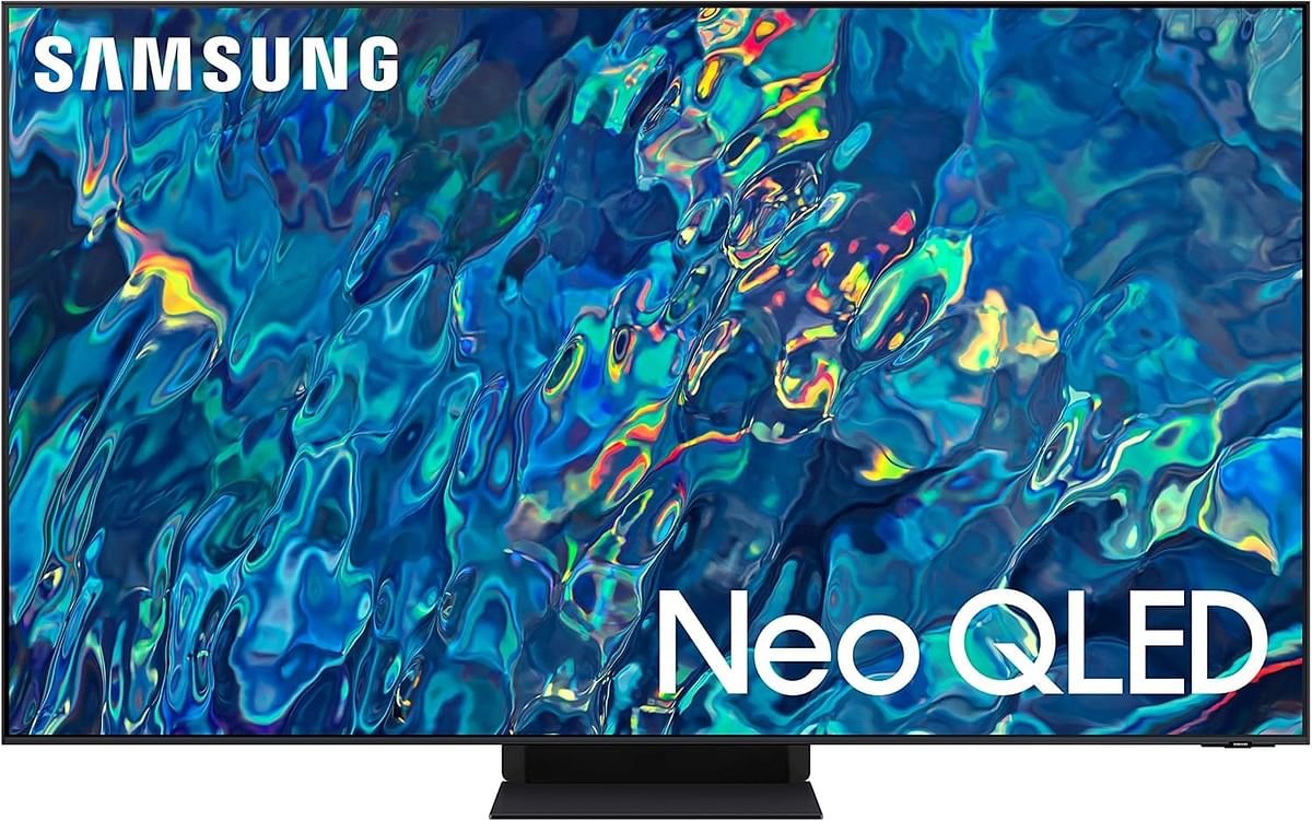 SAMSUNG 65-Inch Class Neo QLED 4K QN95B Series Mini LED Quantum HDR 32x Dolby Atmos Anti-Glare Screen Smart TV 2022 Model - 65QN95B