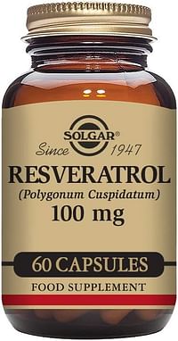 Solgar PC-Extend (Polygonum Cuspidatum) Resveratrol 60s Veggie Caps