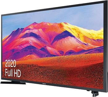 سامسونج تلفزيون ذكي T5300 FHD HDR LED مقاس 32 بوصة مع محسن تباين وتقنية بوركولور، اسود، UE32T5300CKXXU