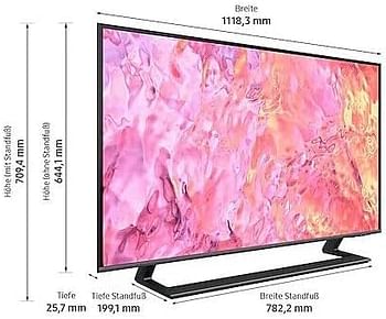 تلفزيون سامسونج QLED 4K UHD HDR الذكي -  GQ50Q74CAUXZG