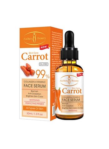 Aichun beauty Skin Care Carrot Collagen + Vitamin E Face Serum