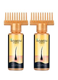 Indulekha Pack Of 2 Bringha Selfie Bottle Hair Oil 2 X 100ml