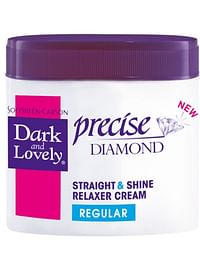 Soft Sheen Carson Precise Diamond Regular Straight And Shine Relaxer Cream Keratin Colored Hair 450ml