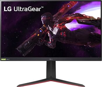 LG 32GP850-B 32 UltraGear QHD (2560 x 1440) Nano IPS Gaming Monitor w/ 1ms (GtG) Response Time & 165Hz Refresh Rate, Tilt/Height/Pivot Adjustable, Black