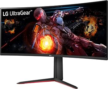 LG 34GP63A-B 34" Curved UltraGear™ VA panel QHD (3440 x 1440) Display HDR 10 1ms MBR (5ms GtG) 160Hz Refresh Rate & AMD FreeSync™ PremiumMonitor with Tilt/Height Adjustable Stand - Black