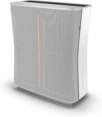 Air Purifier Swiss Design High CADR 521m3/hr with Dual Filter - Activated Carbon + HEPA13 99.99% Filtration with Air Quality Sensors, Rooms up to 70sqm Roger