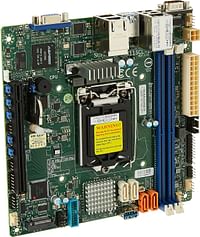 Supermicro MBD-X11SCL-IF-O X11SCL-IF - Motherboard - Mini ITX - LGA1151 Socket - C242 - USB 3.1 Gen 1-2 x Gigabit LAN - onboard Graphics