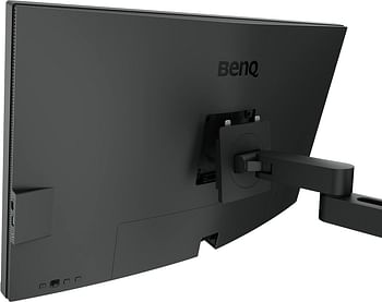 BenQ PD3205UA 32-inch Ergo Arm 4K Monitor, UHD, sRGB, Rec.709, HDR10, IPS, AQCOLOR Technology, USB-C, Factory-Calibrated, Hotkey Puck G2, KVM, Color Mode, DualView