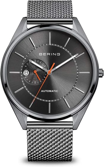 Bering Mens Analogue Automatic Watch With Stainless Steel Strap 16243-377 43 mm- Silver