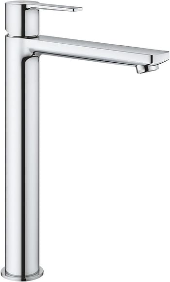 GROHE Lineare Basin Mixer 1/2" | XL-Size | SpeedClean Mousseur | Water Saving | Chrome | 23405001